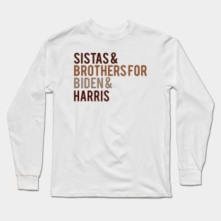 B&S for Biden& Harris Long Sleeve T-Shirt